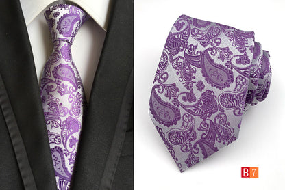 Manufacturers wholesale tie polyester jacquard tie men's casual formal wear professional business tie in stock supply