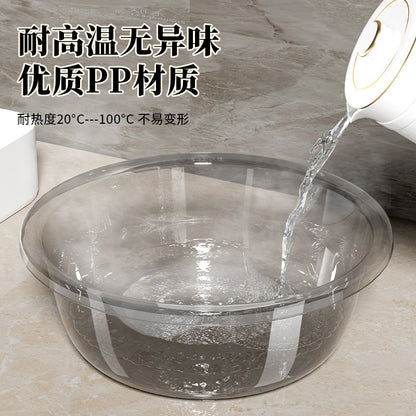 Washbasin Thickened Plastic Household Large-size Laundry Basin Student Dormitory Foot Basin Baby Small Basin