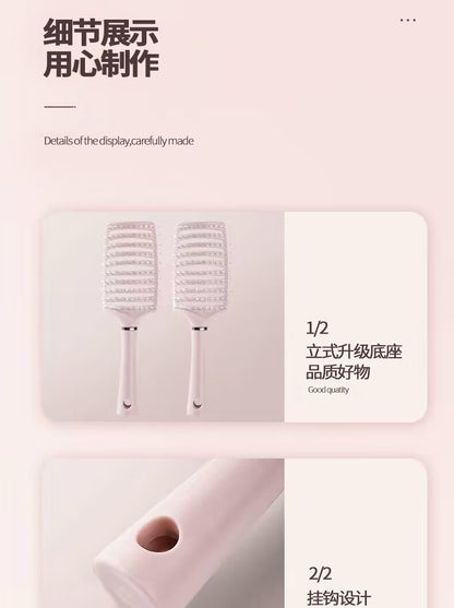 Large curved curved rib comb female hair root fluffy artifact modeling comb long hair curly hair massage comb hair comb home
