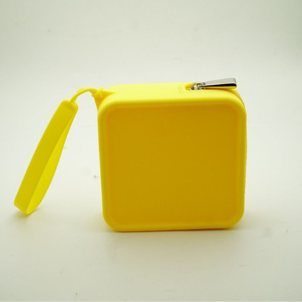Multi-Purpose Silicone Travel Storage Bag, Cosmetic Storage Bag, Waterproof Zipper Type, Large-Capacity Cosmetic Bag, Coin Purse