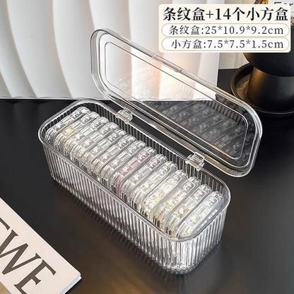 Bracelet Storage Box Transparent Anti-Oxidation Portable Crystal Bracelet Jewelry Special Bracelet Jewelry Box