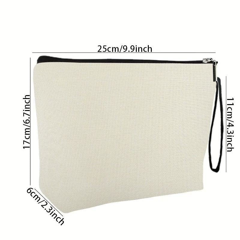 New Temu Pony Makeup Bag, Home Zipper Toiletry Bag, Women's Lipstick Makeup Bag, Multi-Functional Storage Bag