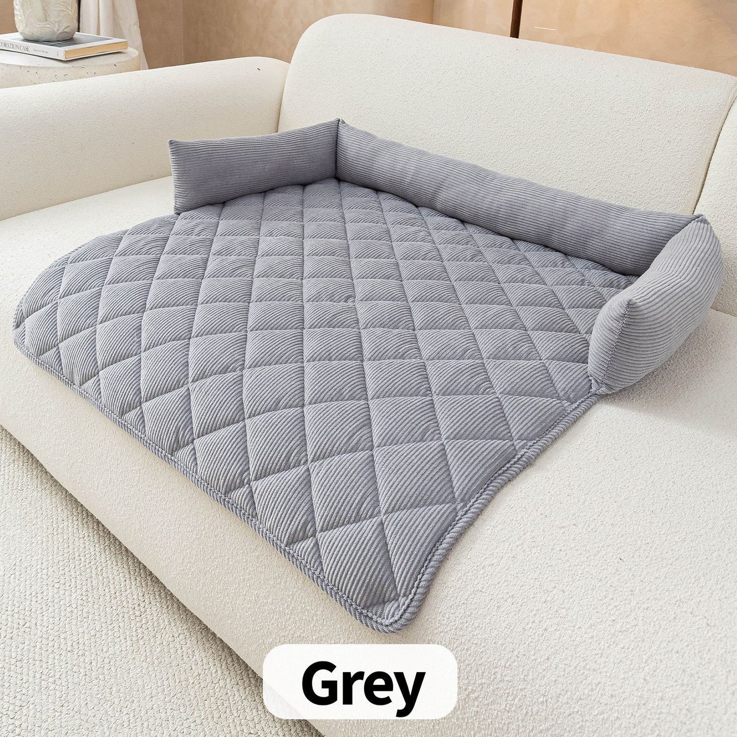 Cross-Border Hot-Selling Anti-Scratch Pet Mat, New Plush Thickened Non-Slip Sofa Dog Bed, Pet Supplies