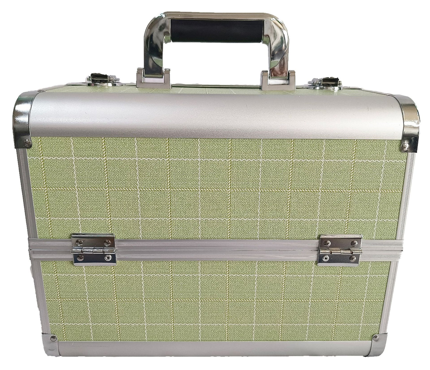 Manufacturer's Ready-Made Wholesale and Retail Professional Makeup Box, Beauty and Manicure Box, Double-Layer Large-Capacity Portable Makeup Box