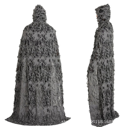 Cross-Border Halloween Cloak for Adults and Children Hooded Cloak Halloween Rag Clothes Party Death Game Dress up