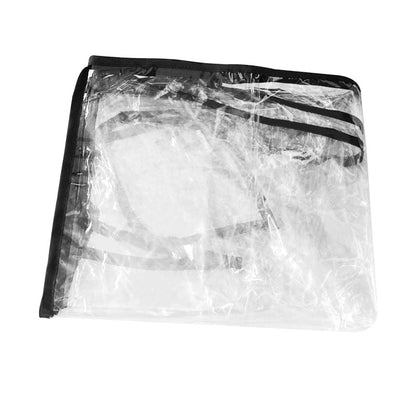 Outdoor Pet Cart Rain Cover Eva Transparent Cart Poncho Rainproof Warm Dog Cart Raincoat Windproof Cover Wholesale