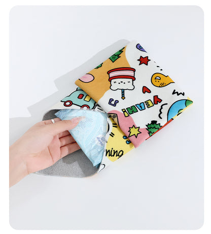 Magic Cloth Cosmetic Bag Explosive 100-patch Storage Bag Camera Sleeve Bag Micro Single iPad SLR Protective Cover