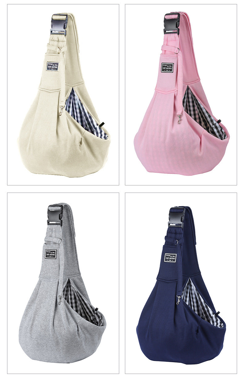 New Amazon Folding Dog Backpack Breathable Pet Outgoing Bag Pet Bag Shoulder Crossbody Cat Bag Wholesale