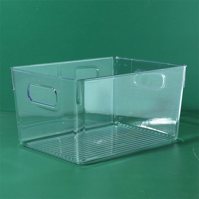 Food-Grade Storage Box, Acrylic Refrigerator Storage, Desktop Book Storage Box, Student Dormitory Sundries, Facial Mask Organization