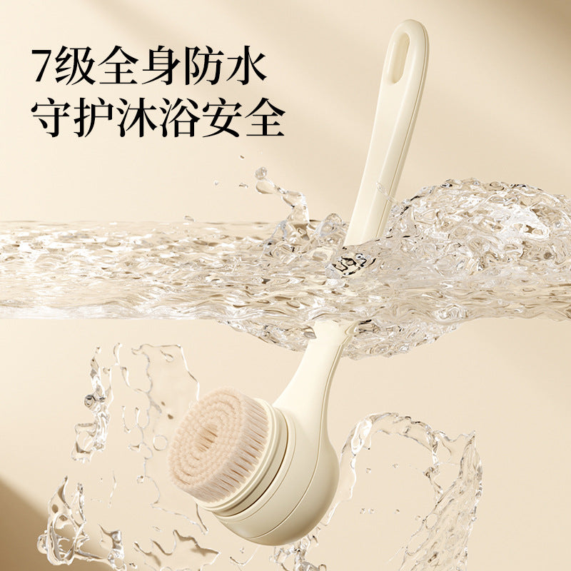 Cross-Border Electric Bath Brush Rotating Multi-Functional Bath Brush Waterproof Lazy Bath Brush Back Rub Bath Instrument Home