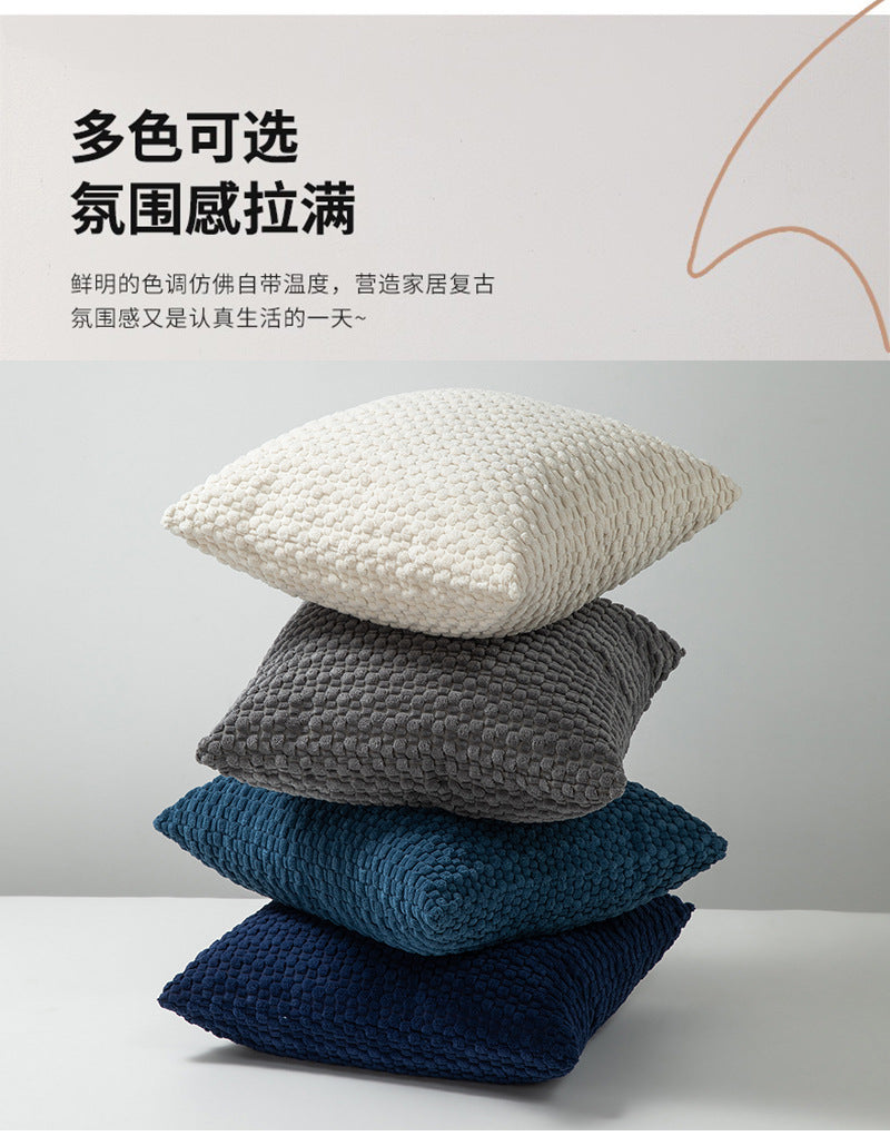 Corduroy Pillow Cover, Cushion Cover, Living Room Sofa Backrest Pillow Cover, Wholesale Amazon Pillow Cover Without Insert