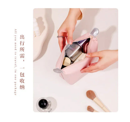 Beilian Fashion Cosmetic Bag Ins Style Pu Cosmetic Cosmetics Bag Travel Waterproof Satchel Toiletry Bag Wholesale Satchel
