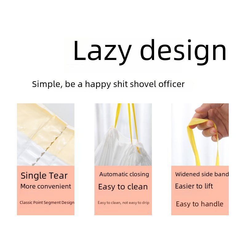 Cat Litter Bags, Special Garbage Bags for Cat Toilets, Thickened Automatic Sealing Poop Collection Bags, Pet Thickened Large Poop Collection Bags