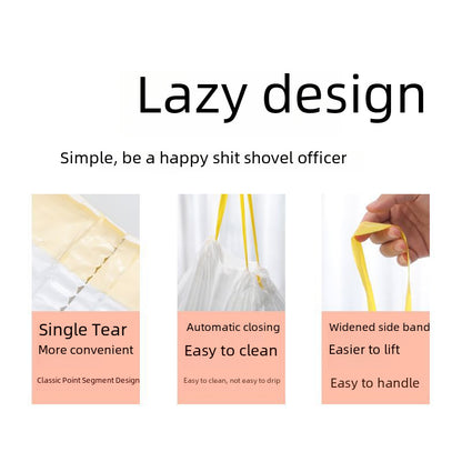 Cat Litter Bags, Special Garbage Bags for Cat Toilets, Thickened Automatic Sealing Poop Collection Bags, Pet Thickened Large Poop Collection Bags