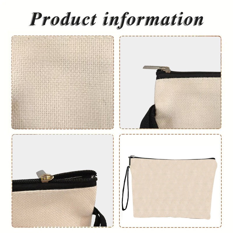 New Temu Pony Makeup Bag, Home Zipper Toiletry Bag, Women's Lipstick Makeup Bag, Multi-Functional Storage Bag