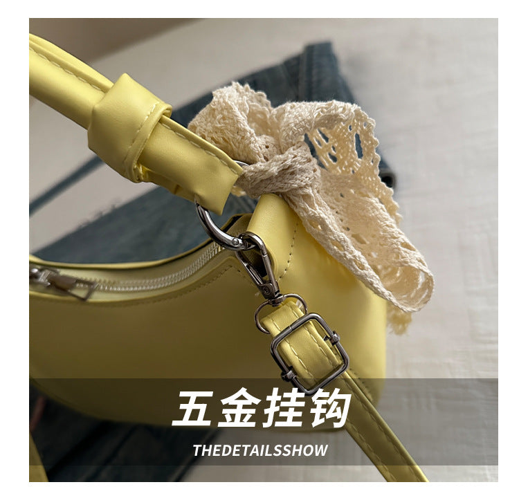Simple and Stylish Korean-Style Handbag 2025 Summer New Small Square Bag for Women, Casual and Fresh Single Shoulder Crossbody Bag
