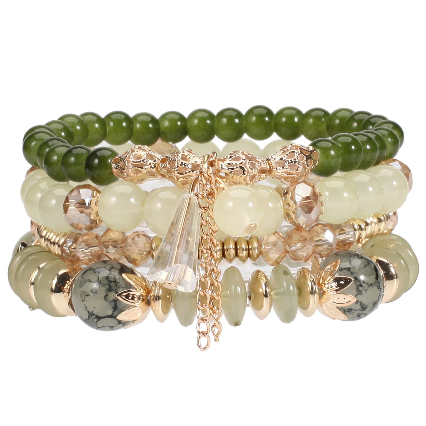 European and American Cross-Border Hot-Selling New Bohemian Bracelets Creative Tassel Multi-Layer Beaded Bracelets Fashion Jewelry