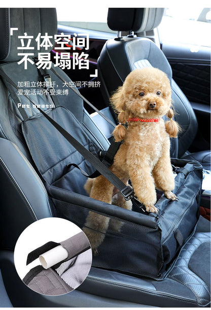 Amazon's Popular Car Pet Carrier Dog Backpack Pet Travel Safety Seat Car Bag Supplies Dog Bag