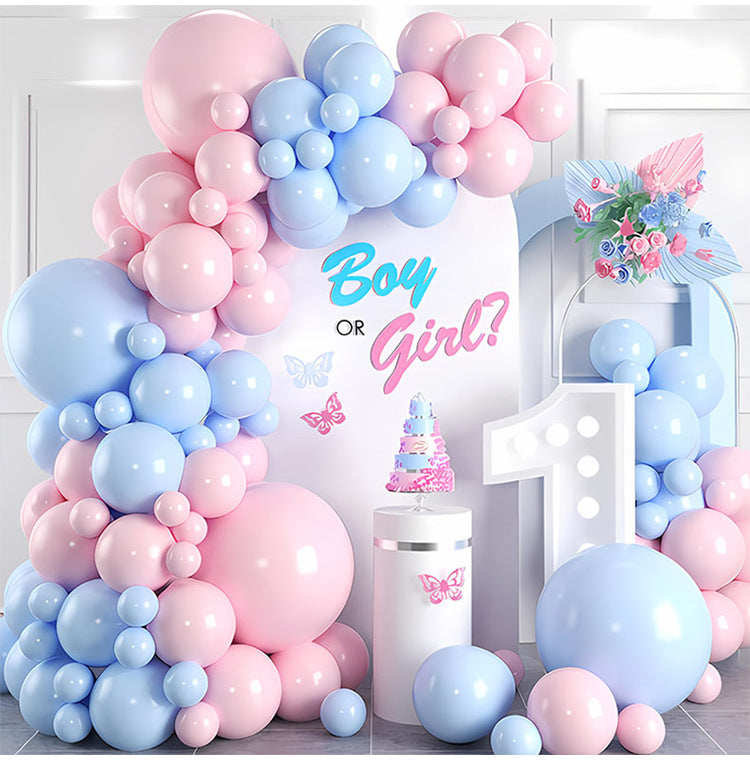 Balloon Chain Arch Set Scene Layout High-End Atmosphere Opening Birthday Party Decorations Anniversary Package