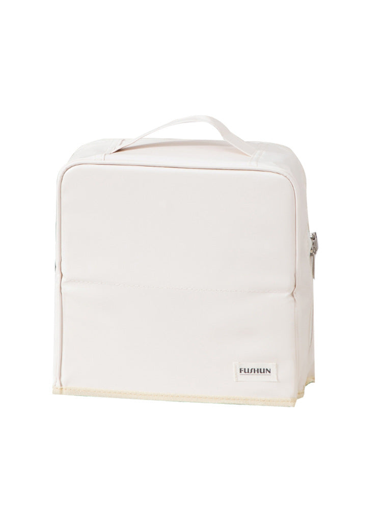 Vertical Cosmetic Bag, Large Capacity, Women's Pencil Case, Travel Pu Waterproof, Can Be Hung on Luggage, Makeup Brush Storage Bag