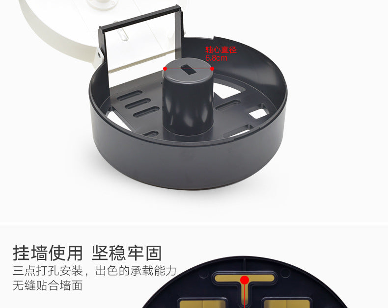 Ruiwo Large Roll Paper Box Hotel Toilet Paper Towel Holder Bathroom Large Roll Paper Towel Box Waterproof Large Roll Paper Holder
