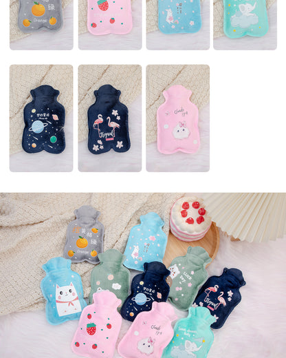 Hot Water Bag Water Filling Cute Mini Large Hand Warmer Hot Compress Warm Water Bag for Belly small size Water Filling for Students