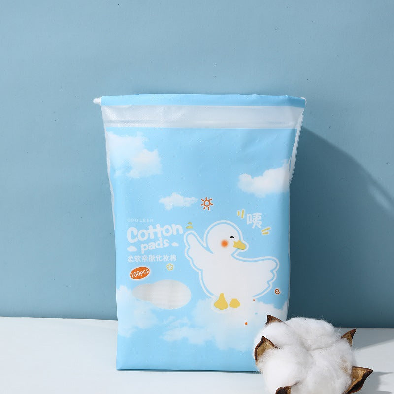 Cool makeup cotton makeup remover cotton disposable padded edge cotton 50 100 222 bags water-saving wholesale
