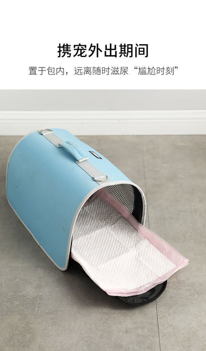 Thickened Deodorizing and Absorbent Pet Pee Pads for Training Teddy to Use the Toilet, Disposable Dog Diapers Wholesale
