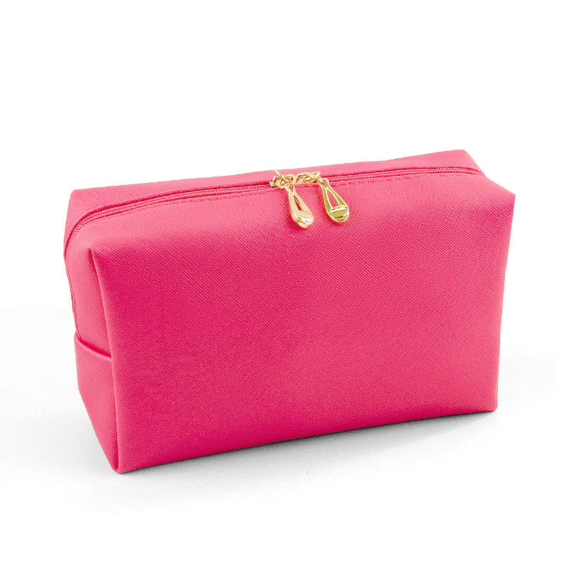 Cross-Border Popular Dopamine Makeup Bag, Portable Travel Toiletry Storage Bag, Clutch Bag, Waterproof Makeup Storage Bag