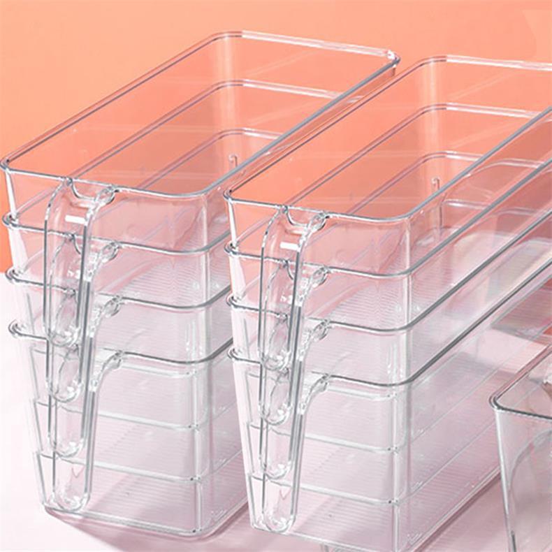 Desktop Storage Box Dormitory Cosmetics Transparent Basket Acrylic Drawer Mask Organizer Box Snack Sundry Storage Rack