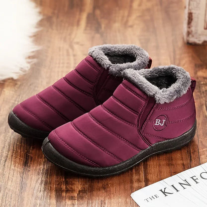 Cross-Border Large Size 36-47 Cotton Boots Soft Sole Waterproof Old Beijing Cotton Shoes Snow Boots Amazon Temu Dropshipping