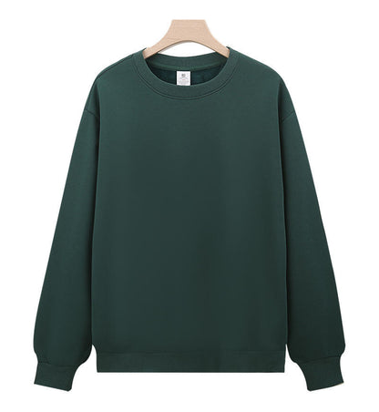 Cross-Border Heavy Sweatshirt with Logo Printed on It, Group Annual Meeting Cultural Shirt, Advertising Shirt Design, Velvet Round Neck Sweatshirt, Work Clothes