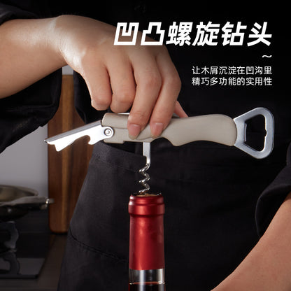 Wow Factory Direct Supply Bottle Opener Four-In-One Plastic Can Opener Five-In-One Bottle Opener Creative Multi-Purpose Beer Opener