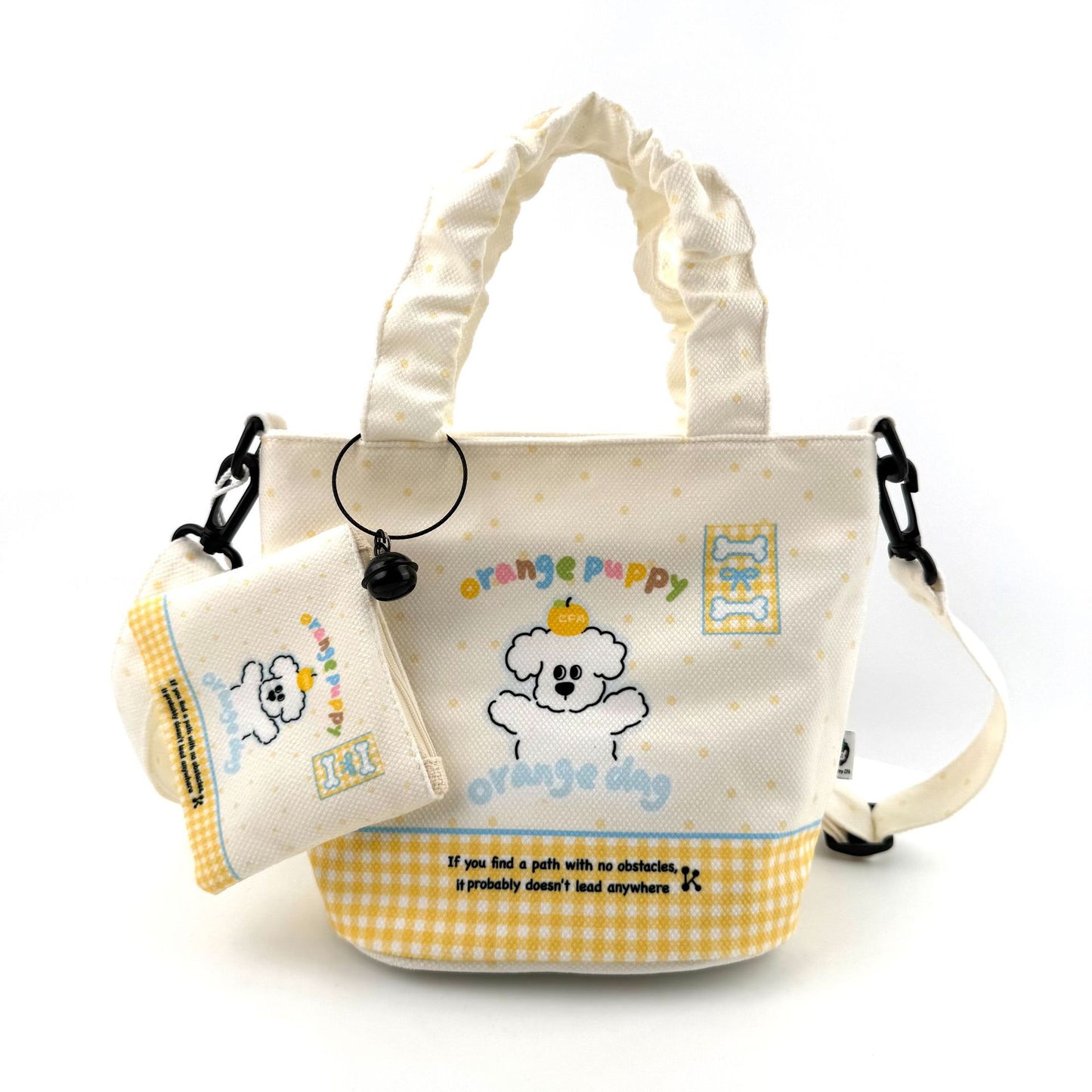 In-Stock New Small Cloth Bag Ins Cute Cartoon Women's Summer Cloth Bag Handbag Casual Tote Bag Upgrade