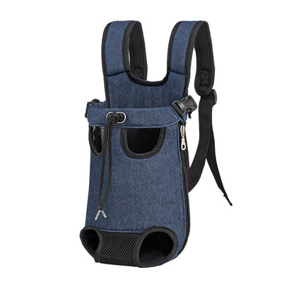 Amazon Dropshipping Pet Chest Bag, Portable Cat and Dog Pet Backpack, Oxford Cloth Pet Bag