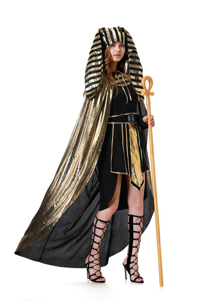 Adult Couple Cleopatra Goddess Pharaoh Masquerade Party Clothes cosplay Halloween Costumes