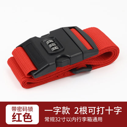 Trunk strap cross packing belt safety fixing consignment travel box protection tightening reinforcement belt binding rope
