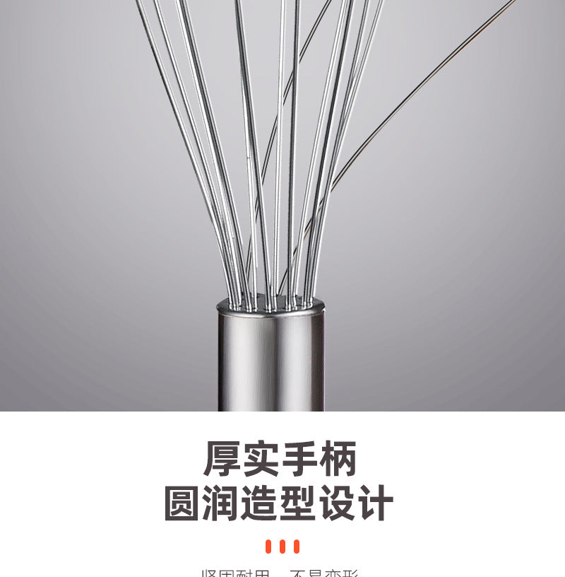 Factory spot supply manual egg beater stainless steel silicone egg beater hand mixer silicone egg beater