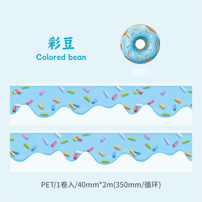 Carefully Selected Coffee Town Retro Series Die-Cut Scenery Washi Tape Creative DIY Background Stickers Journal Pet Tape