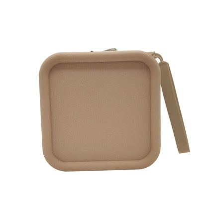 Large-Capacity Lightweight Data Cable Power Bank Storage Creative Makeup Bag Silicone Travel Storage Bag Toiletries