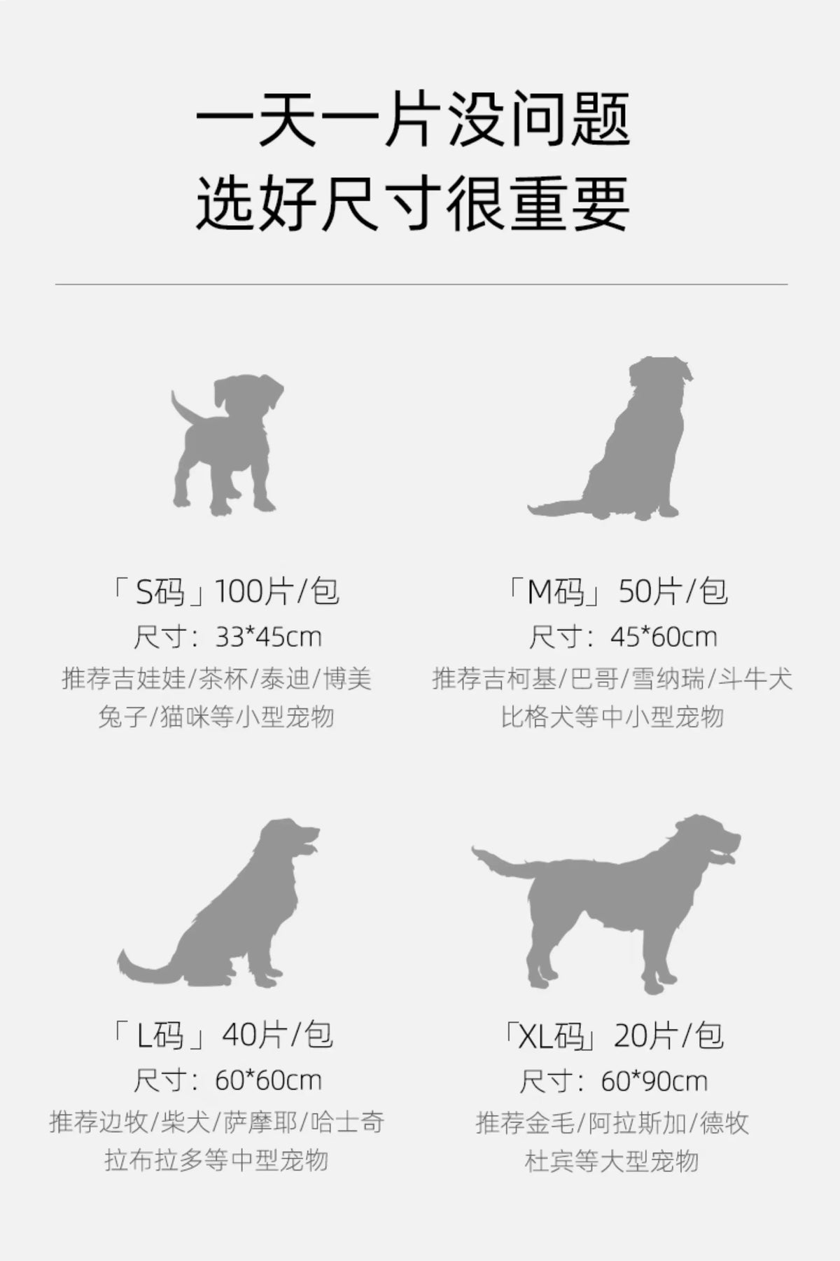 Dog urine pads, pet toilet deodorizing thick absorbent pads, 100 pieces, Teddy dog diapers, cat birthing pads, wholesale