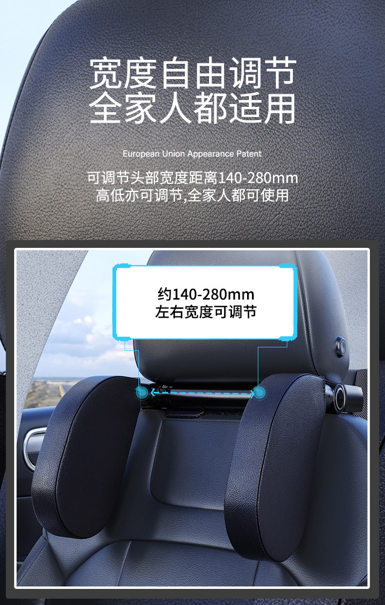 New Universal Car Cartoon Pillow Neck Pillow Breathable Car Seat Headrest Pillow Car Interior Supplies
