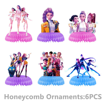 Amazon's New Pop Hunter Witch Group Theme Birthday Party Supplies Set Paper Plate Tissue Tablecloth Decoration