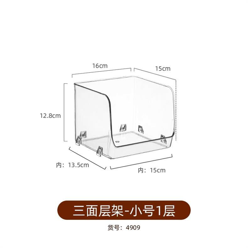 Mug Storage Box Desktop Double-Layer Cup Rack Water Cup Coffee Shelf Cup Tea Cup Storage Rack Transparent Acrylic