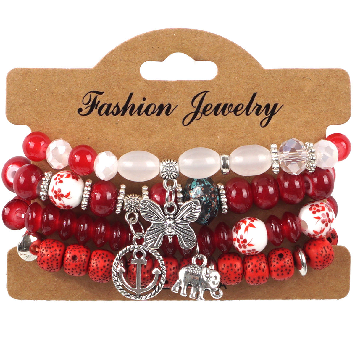 European and American Cross-Border Hot-Selling New Bohemian Bracelets Creative Tassel Multi-Layer Beaded Bracelets Fashion Jewelry