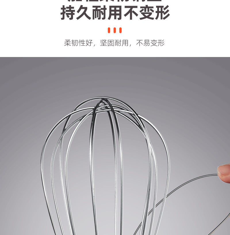Factory spot supply manual egg beater stainless steel silicone egg beater hand mixer silicone egg beater