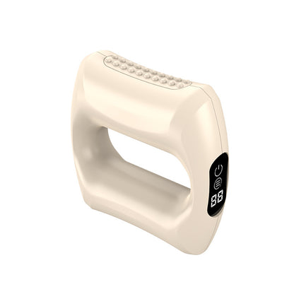 Vibrating Muscle Relaxation Massager, Fat-Burning Mini Fascia Ring, Yoga Fitness USB Rechargeable Fascia Gun, Cross-Border