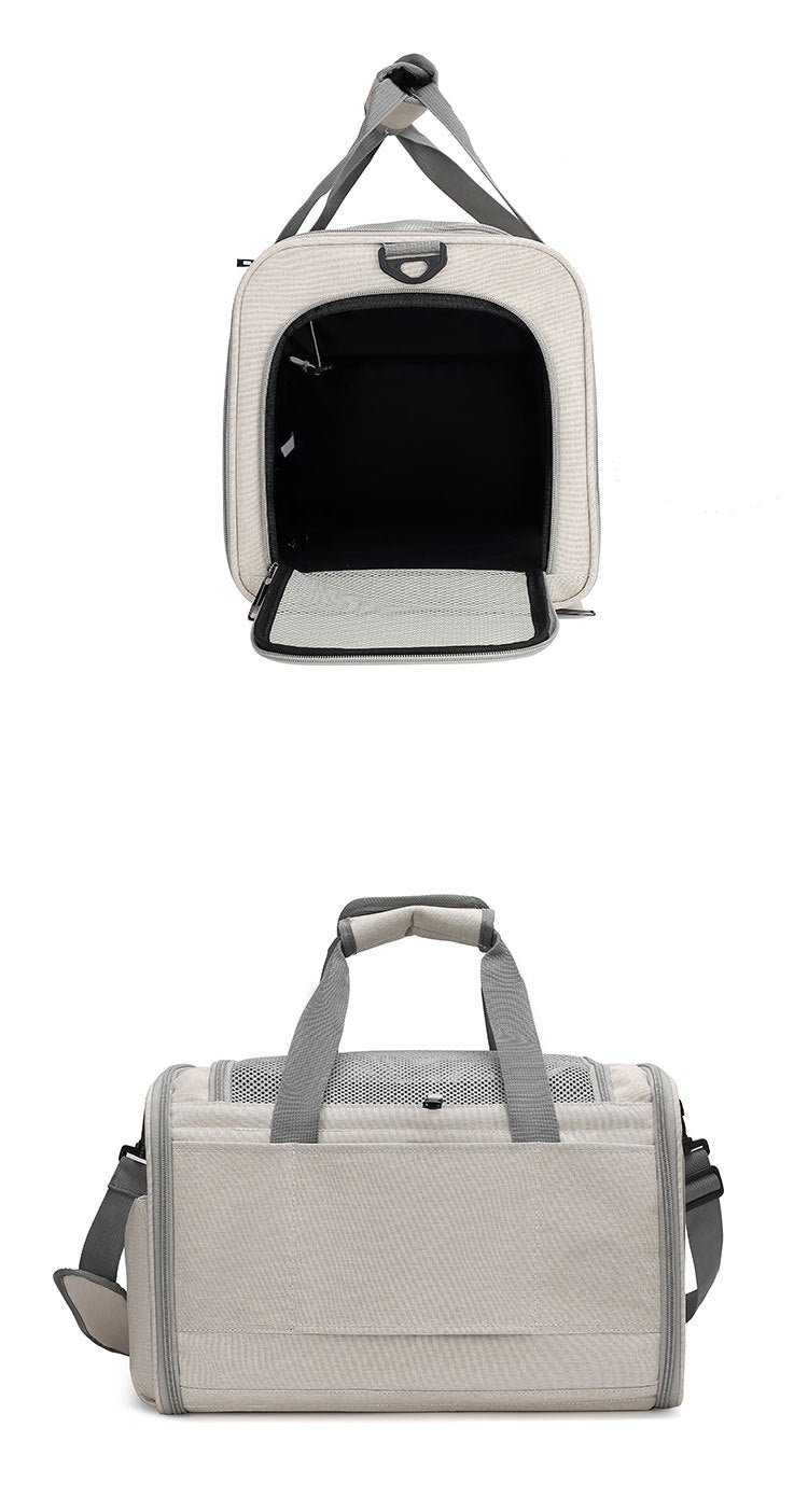 Cat Carrier for Outings, Sterilization, Portable, Large Capacity, Breathable, Cat Car Cage, Cat Cage, Dog Carrier, Handheld, Crossbody, Foldable Pet