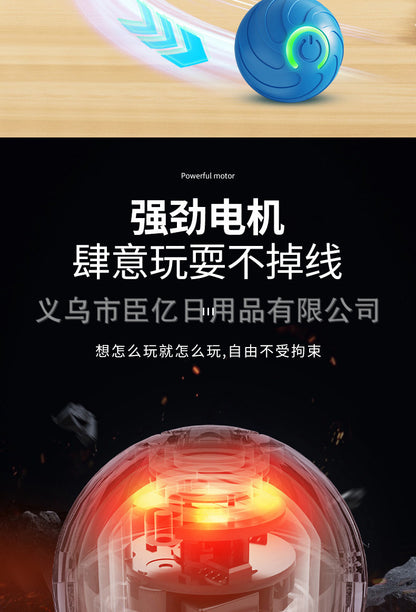 Cross-Border Cat Teaser Ball Pet Toy Ball Dog and Cat Self-Entertainment Boredom-Relief Gadget Pet Toy Cat Toy Pet Supplies
