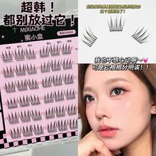 Ciliary Angel ~ Irregular Air Sense Fine Stem Mixed Blood Thai Makeup False Eyelashes Natural Sense Transparent Novice Parity Eyelashes